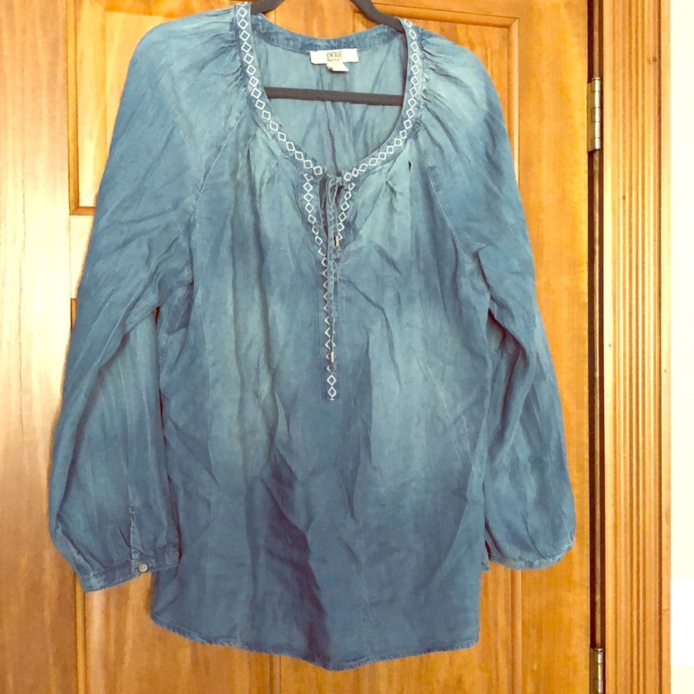 Vintage American jean top